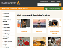 Tablet Screenshot of danishoutdoor.dk